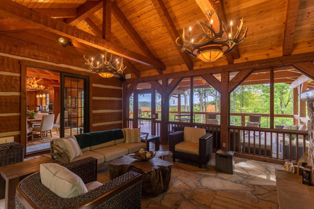 Villa Matney Ridge Estate Banner Elk Exterior foto
