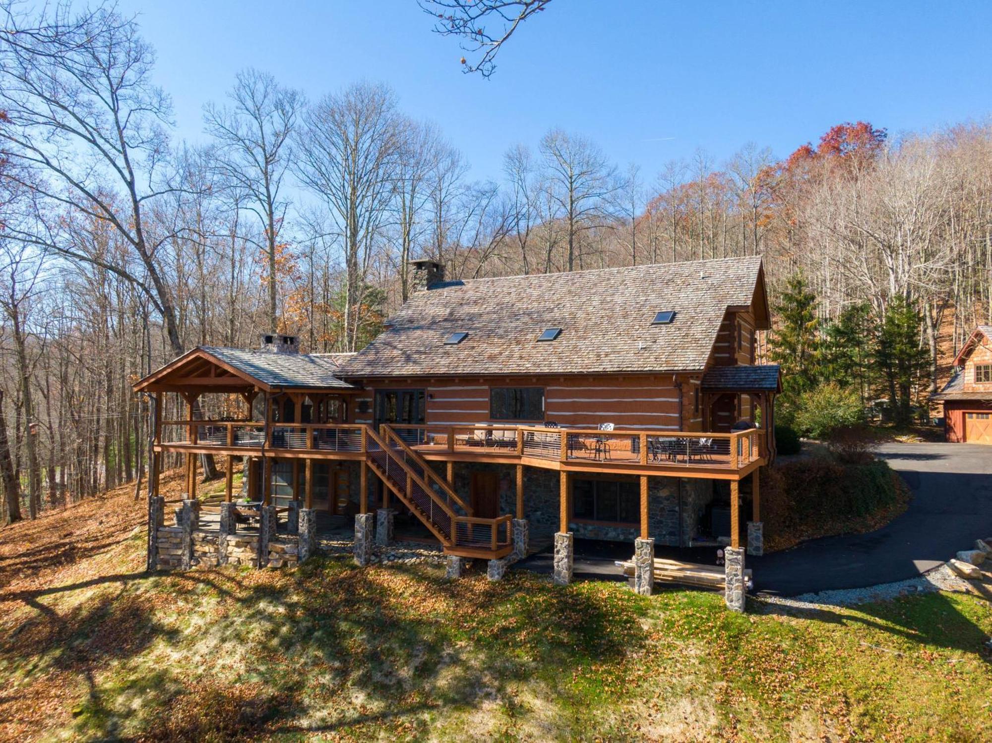 Villa Matney Ridge Estate Banner Elk Exterior foto